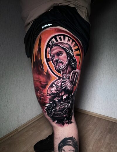 Tattoo Realismo Color por Nicolás