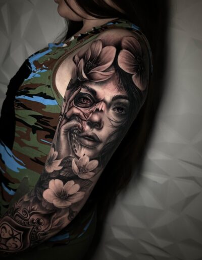 Tattoo Black and Grey por Chalo