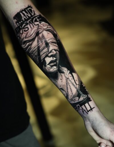 Tattoo Black and Grey By Julian González
